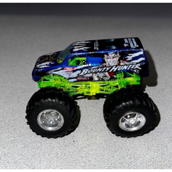 Lot of 3 Hot Wheels Monster Jam Max-D, Bounty Hunter & Instigator Monster Trucks - Picture 11 of 12